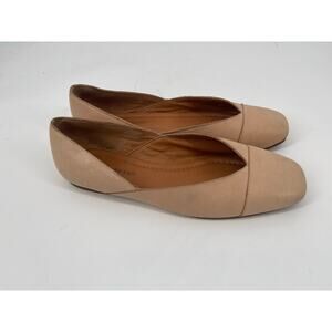 Lucky Brand Ballet Flats Light Tan‎ Beige Women's Size 10 Twee Coquette Capsule